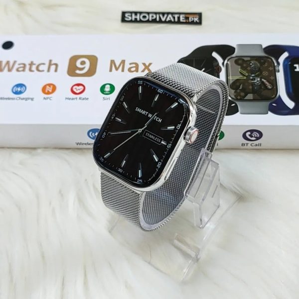 WATCH 9 MAX WITH TWO STRAPS