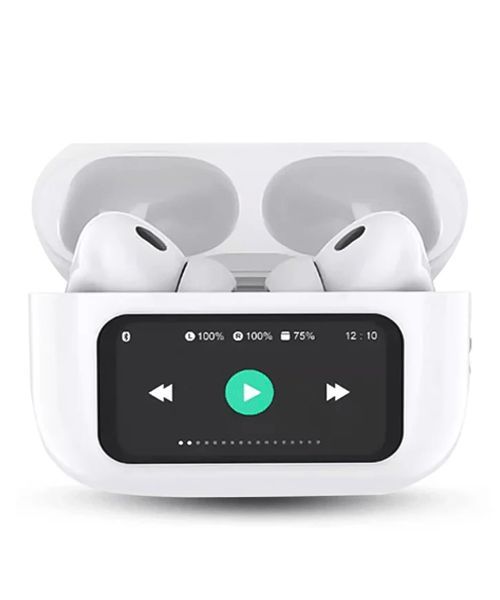 A9 Pro Apple Airpods ANC/ENC Noise Reduction Touch Control Bluetooth Wire Airpods